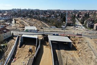Nowe wiadukty nabierają kształtów. Budowa węzła Łękno w Szczecinie idzie pełną parą [ZDJĘCIA]