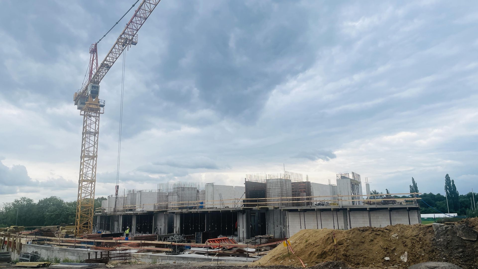 Budowa Aury w Poznaniu