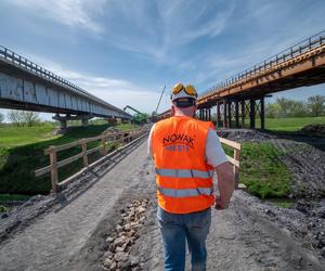 Tymczasowy most na Wiśle w Jankowicach zastąpi w czasie budowy stary most