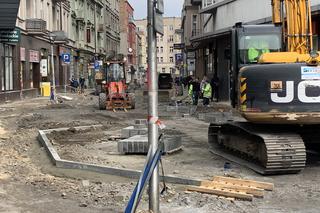 Remont ulicy Targowej w Sosnowcu zaskoczył właścicieli sklepów