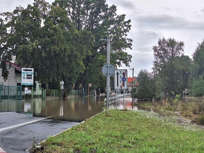 Utrudnienia na drogach po powodzi