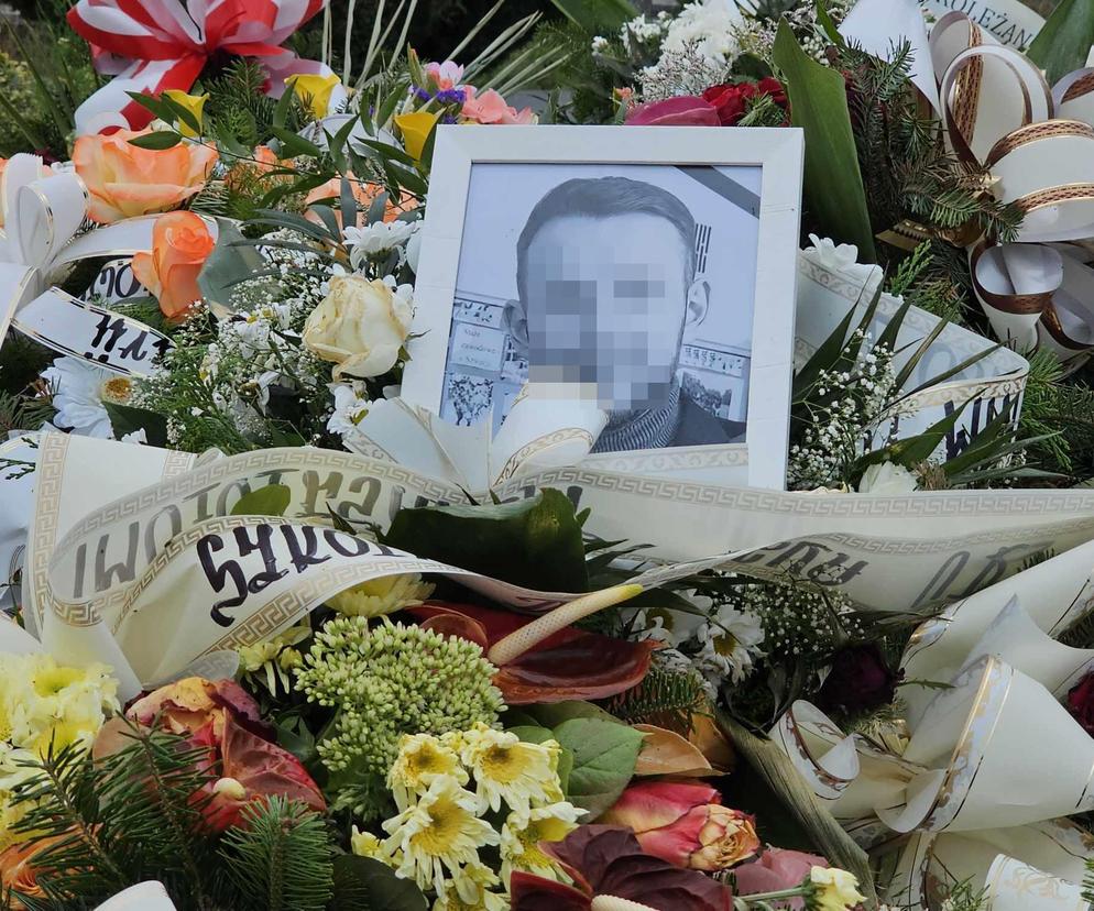 Poruszające pożegnanie Krzysztofa. Nauczyciel zginął w wypadku [GALERIA]