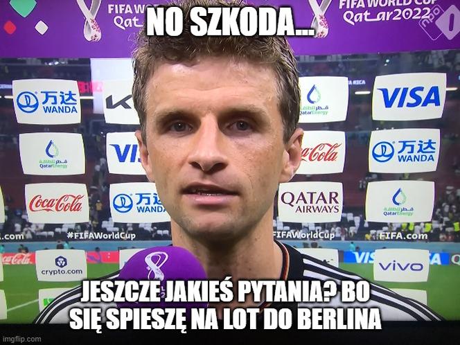 Niemcy odpadają z mundialu! Najlepsze memy