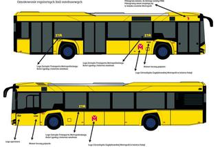 Śląskie: tysiąc autobusów komunikacji miejskiej przemalują na żółto