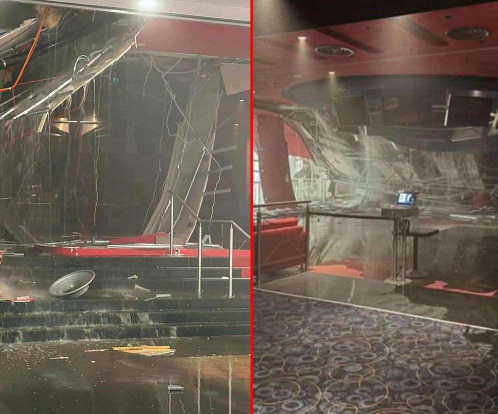 1400 osób ewakuowane po zarwaniu się sufitu w Cinema City