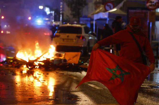 Zamieszki po awansie Maroka do ćwierćfinału mistrzostw świata