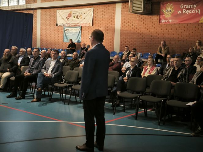 Spotkanie prezydenta Leszna z mieszkańcami Zaborowa