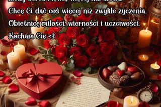 Walentynki 2024 - kartka z życzeniami