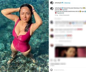 Salma Hayek ma sposób na zimę! Tak 57-latka rozgrzała fanów