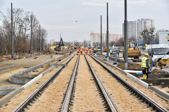 Budowa trasy tramwajowej wzdłuż ul. Unii Lubelskiej