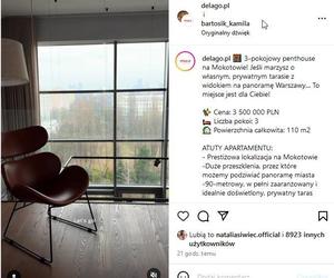 Karolina Pisarek sprzedaje apartament za 3,5 miliona 