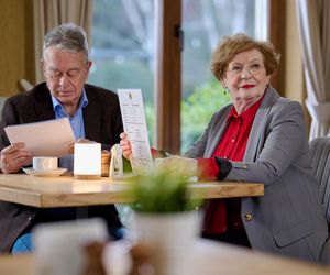 Na Wspólnej odc. 4013. Witold Strzelecki (Roch Siemianowski), Krystyna Agier (Małgorzata Knothe)