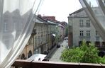 Zasłony na balkon.