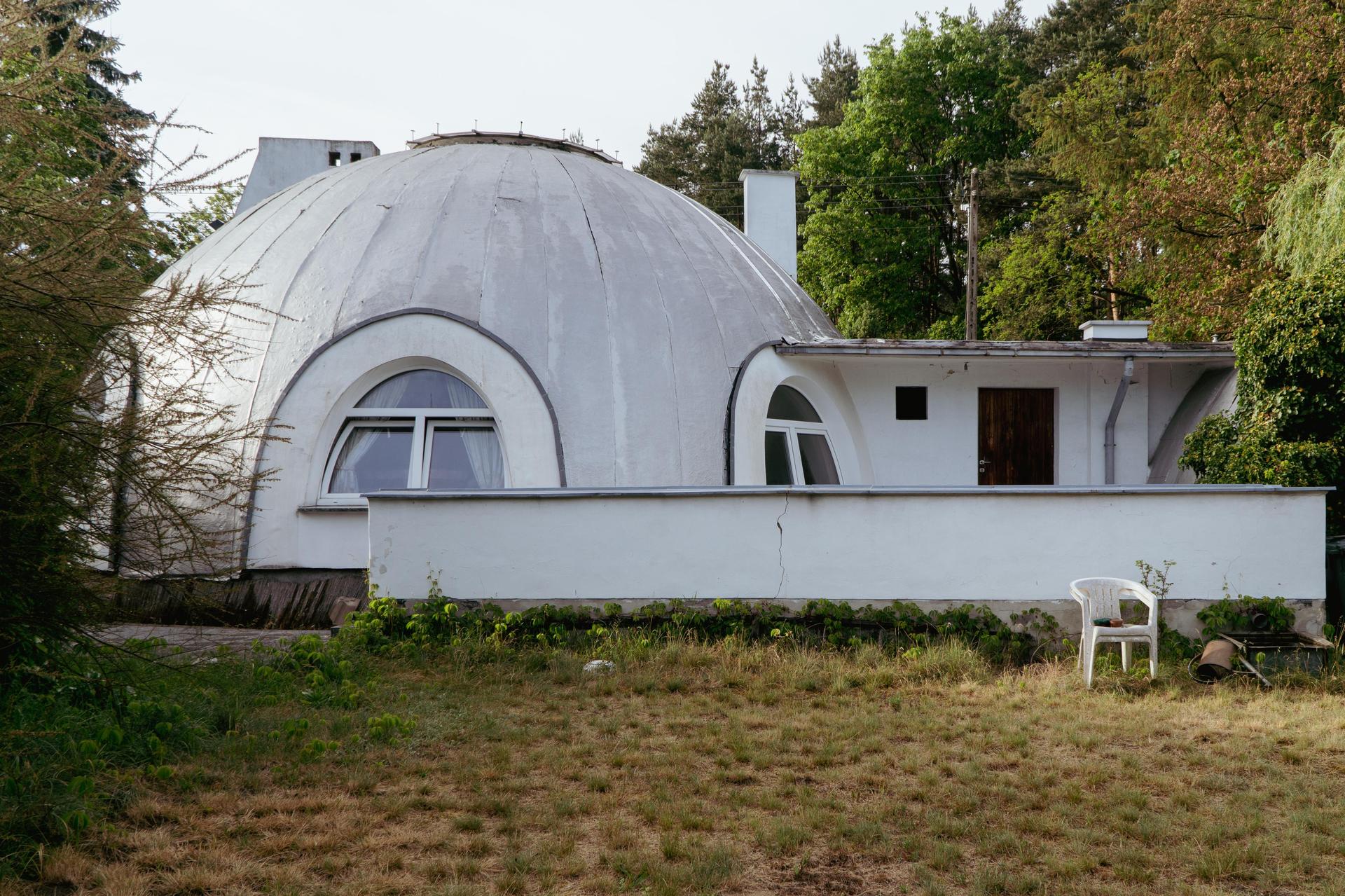 Dom powstał jako obserwatorium - wszystko przez charakterystyczną kopułę
