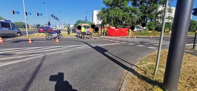 Tragiczny wypadek w Bydgoszczy! Nie żyje piesza, która stała na chodniku! [ZDJĘCIA] 