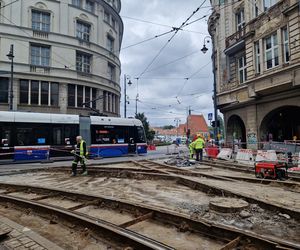 Utrudnienia dla pasażerów. Ulica Gdańska bez tramwajów