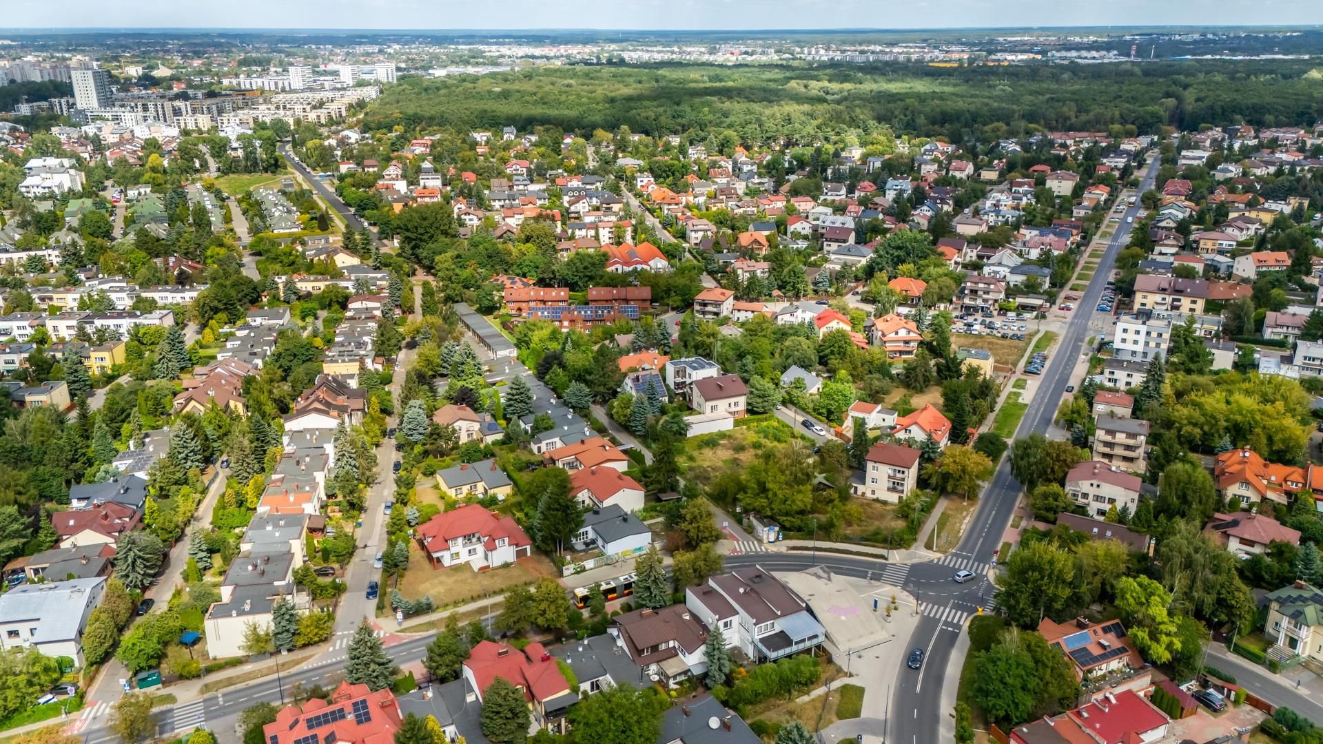 Okolice stacji metro Zacisze w Warszawie
