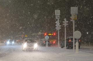 Śnieżyca w Warszawie