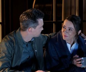 M jak miłość odc. 1884. Jakub Karski (Krzysztof Kwiatkowski), Martyna (Magdalena Turczeniewicz)