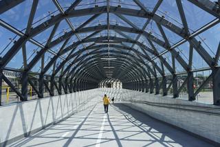 Tunel pieszo-rowerowy przy dworcu PKP w Białymstoku