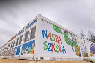 Tak wygląda szkoła modułowa w Żelaźnie (gm. Kłodzko)