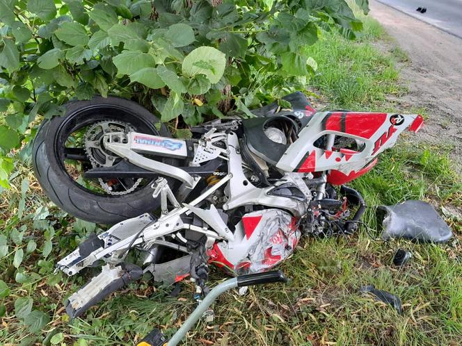 Tragiczny wypadek w Lublinie. Nie udał się uratować życia młodego motocyklisty  