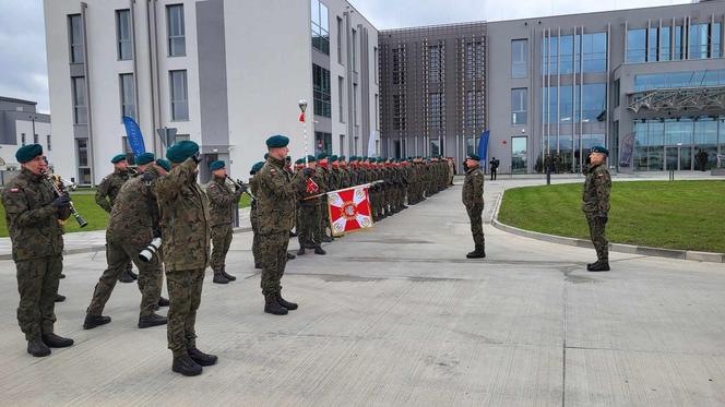 Otwarcie budynku sztabu 18 Dywizji Zmechanizowanej