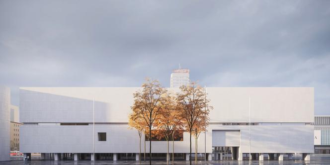 Projekt Muzeum Sztuki Nowoczesnej w Warszawie, proj. Thomas Phifer and Partners, 2014-2022