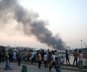 Na lotnisku w Dhace, stolicy Bangladeszu, doszło do pożaru