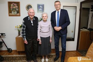 Helena i Tadeusz Zielińscy z Kielc przeżyli razem 70 lat