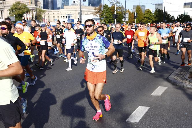 Uczestnicy 46. edycji Nationale-Nederlanden Maratonu Warszawskiego