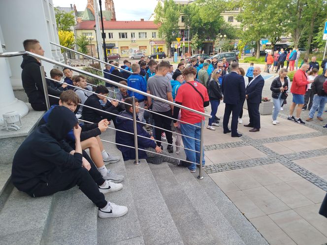 Społeczność sportowców i kibiców rugby z Siedlec uczciła największy z dotychczasowych sukcesów w historii klubu