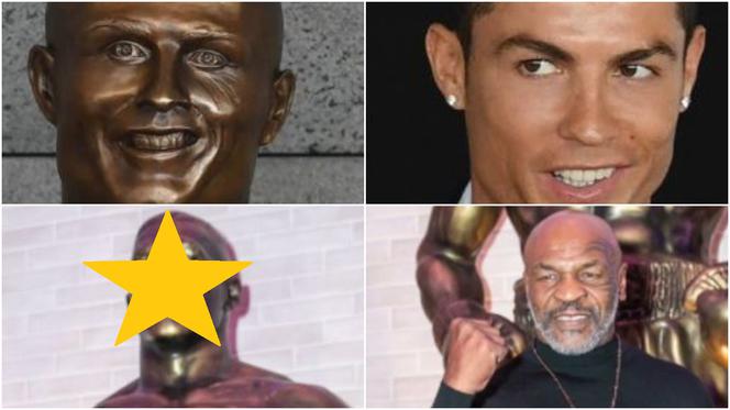 Mike Tyson ma nowy pomnik. Jeszcze gorszy od tego Cristiano Ronaldo?! [ZDJĘCIA]