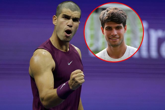 Carlos Alcaraz ściął się na łyso