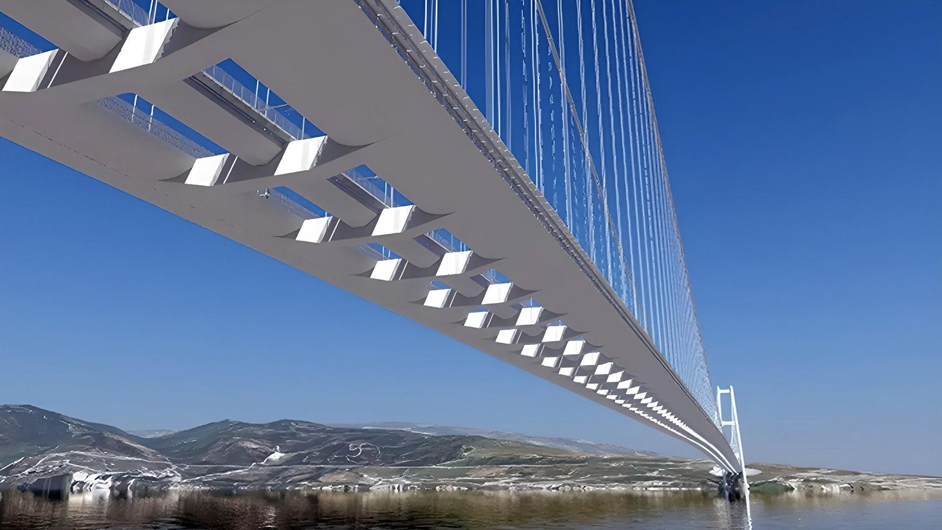 Wizualizacje mostu łączącego Sycylię z kontynentem