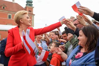 Agata Duda na Święcie Flagi