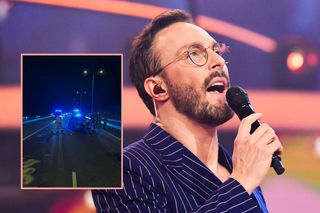 Odwołany koncert i rozbite samochody. Sławek Uniatowski brał udział w drogowym karambolu