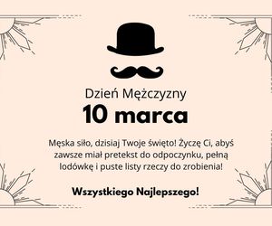 Dzień Mężczyzny - śmieszne życzenia i wierszyki