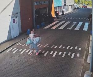 Ukradła i schowała się przed policją za drzewem