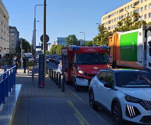 Pożar w metrze w Warszawie 1.07.2025 r.