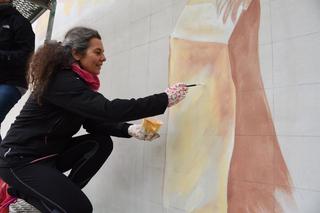 Nowy mural w Bytomiu