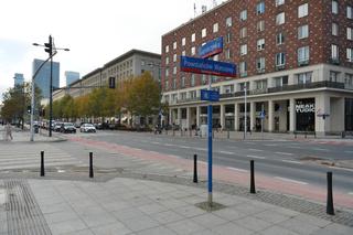 Skrzyżowanie ul. Świętokrzyskiej z pl. Powstańców Warszawy