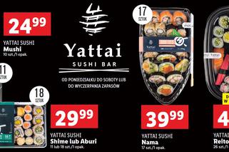 Sushi w Lidlu 