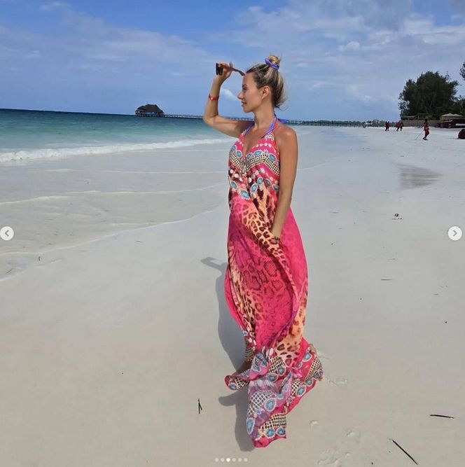 Małgorzata Opczowska była na rajskich wakacjach