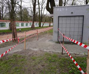 Remont parku Planty. Nie było dostępu do słynnej białostockiej toalety