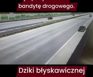 Wiceminister infrastruktury o szokującym zdarzeniu na A1 pod Piotrkowem Tryb. Kierowca BMW jechał pod prąd prosto na niego [ZDJĘCIA].