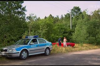 M jak miłość odcinek 1250 Ula (Iga Krefft) policjant Staszek (Sławomir Holland)