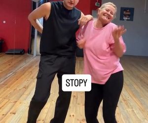 Barbara Bursztynowicz na treningu