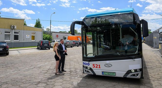 Testy autobusu wodorowego w Tarnowie 