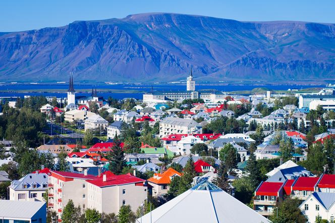 Reykjavik jest największym miastem Islandii